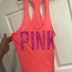 Pink tank top